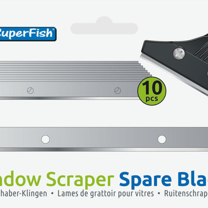 AnimalstoreXL Window Scraper Mesjes 10 stuks
