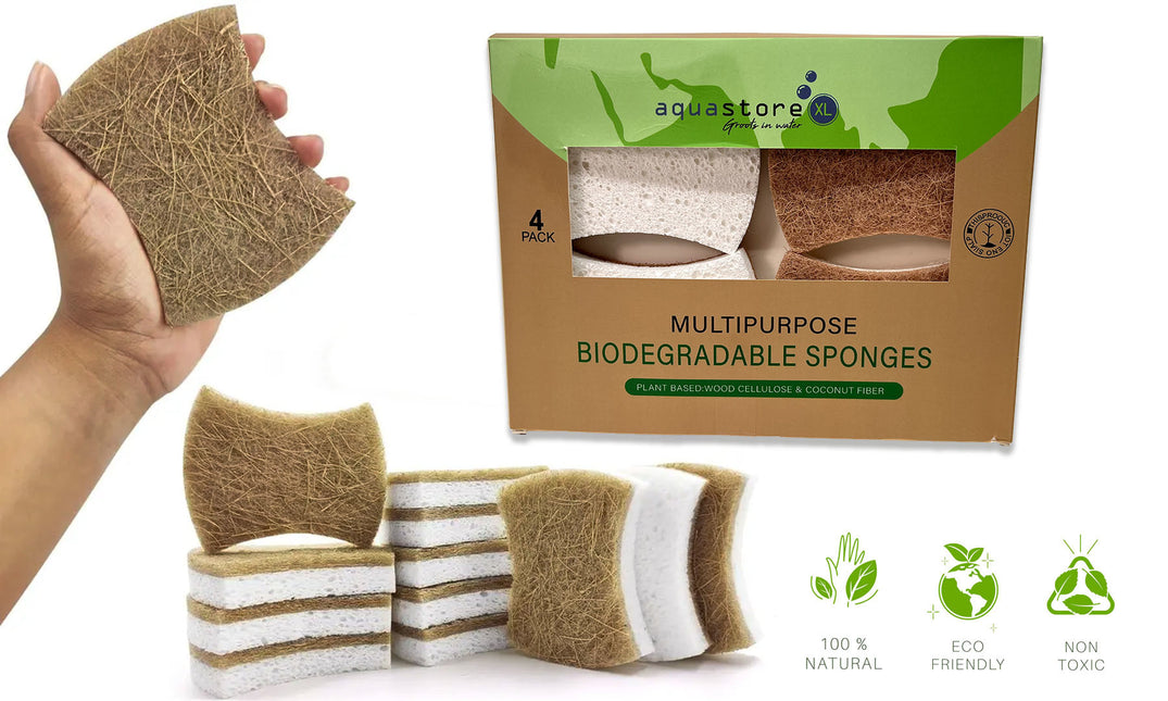 AnimalstoreXL Biologisch Afbreekbare Reinigings Sponzen