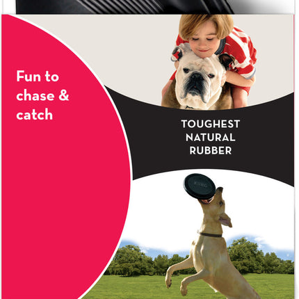 AnimalstoreXL Flyer Rubber Zwart 22,5cm