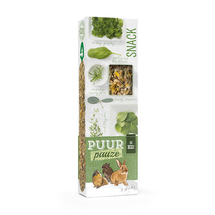 AnimalstoreXL Puur Pauze Sticks Eucalyptus & Tijm 180g
