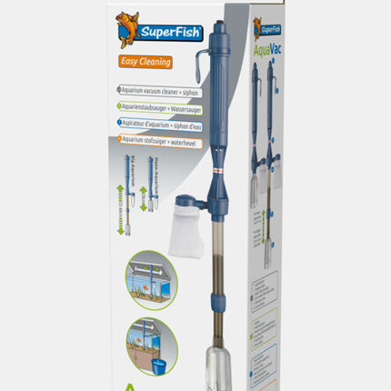 AnimalstoreXL AquaVac aquariumstofzuiger met waterhevel