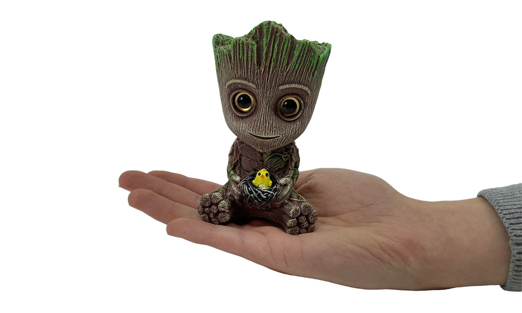 AnimalstoreXL Baby Boom Monster Ornament Met Luchtsteen