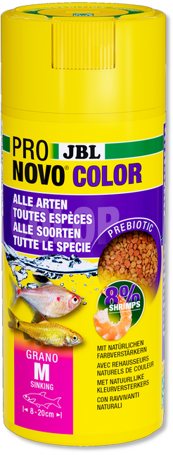 AnimalstoreXL Pronovo Color Grano M 250ml Click