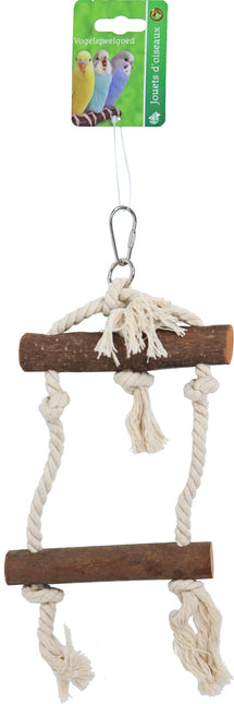 AnimalstoreXL Touwladder Hout 2-Traps 27cm