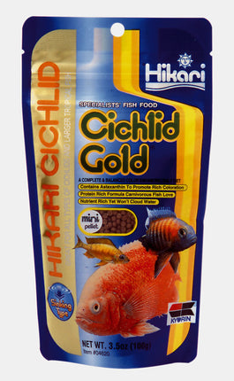 AnimalstoreXL Cichlid Gold Sinking Mini 342 gram