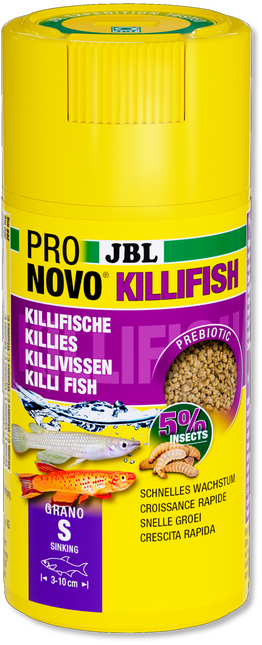 AnimalstoreXL Pronovo Killifish Grano S 100ml Click