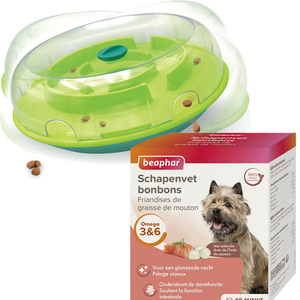 AnimalstoreXL Hondenspel Wobble Bowl Startpakket