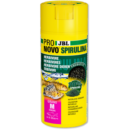AnimalstoreXL Pronovo Spirulina Grano M 250ml Click