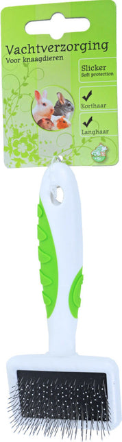 AnimalstoreXL Borstel Slicker Softprotection Knaagdier