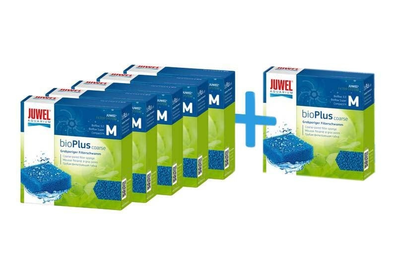 AnimalstoreXL BioPlus Coarse BioFlow 3.0 M 5+1 gratis