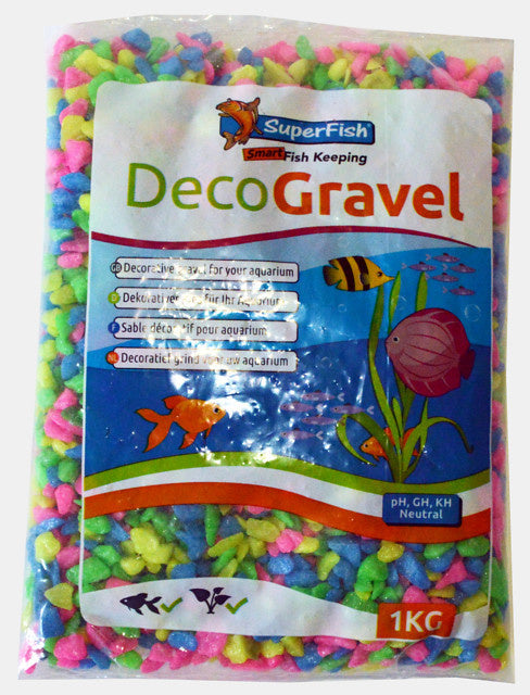 AnimalstoreXL Superfish aquariumgrind neon mix 1 kg