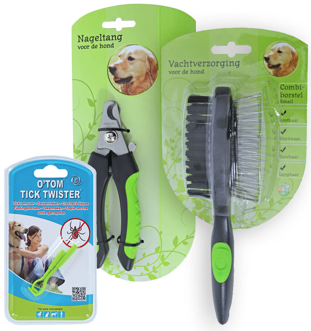 AnimalstoreXL Grote Hond Vacht & Nagels Bundel