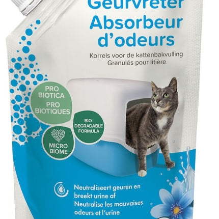 AnimalstoreXL Kattenbakvulling Aloë Vera 2x 12kg + Geurvreter