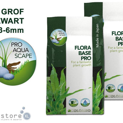 AnimalstoreXL Flora Base pro grof zwart 10L