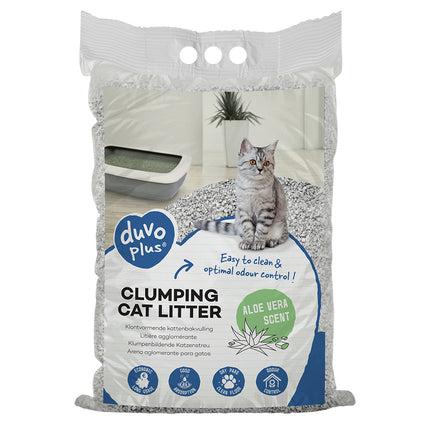 AnimalstoreXL Kattenbakvulling Aloë Vera 2x 12kg + Geurvreter