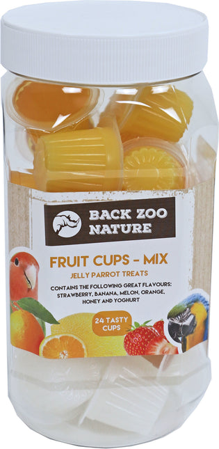 AnimalstoreXL Fruitcuphouder Java Hout met Fruitcups