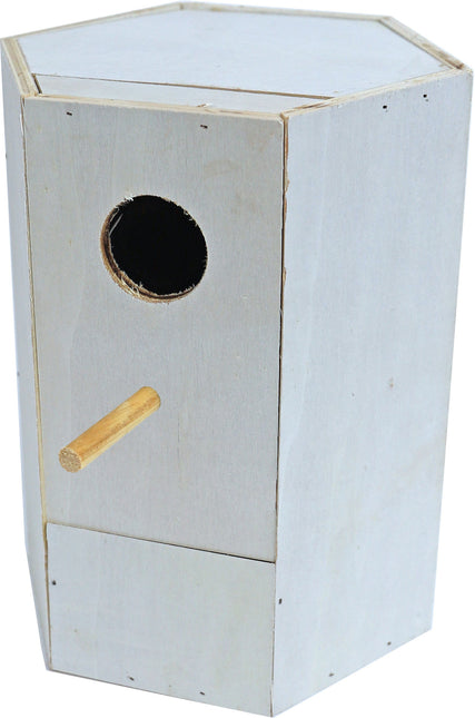 AnimalstoreXL Broedblok zeskant voor Bourkes Parkieten