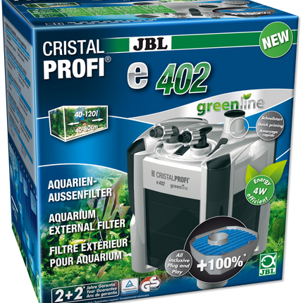 AnimalstoreXL CristalProfi e402 Greenline + JBL ProClean Bac