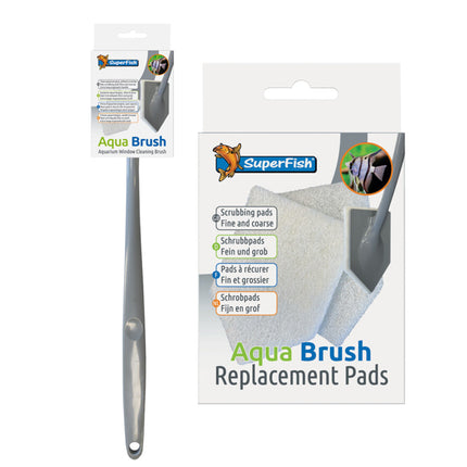 AnimalstoreXL Aquabrush met 10 reserve pads