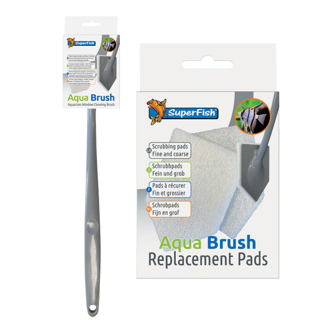 AnimalstoreXL Aquabrush met 10 reserve pads