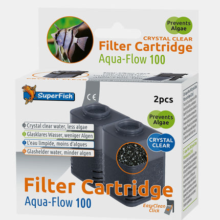 AnimalstoreXL Aqua-Flow 100 Crystal Clear Filtercartridges