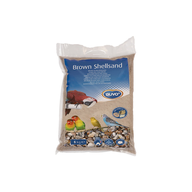 AnimalstoreXL Bruin Schelpenzand 5kg