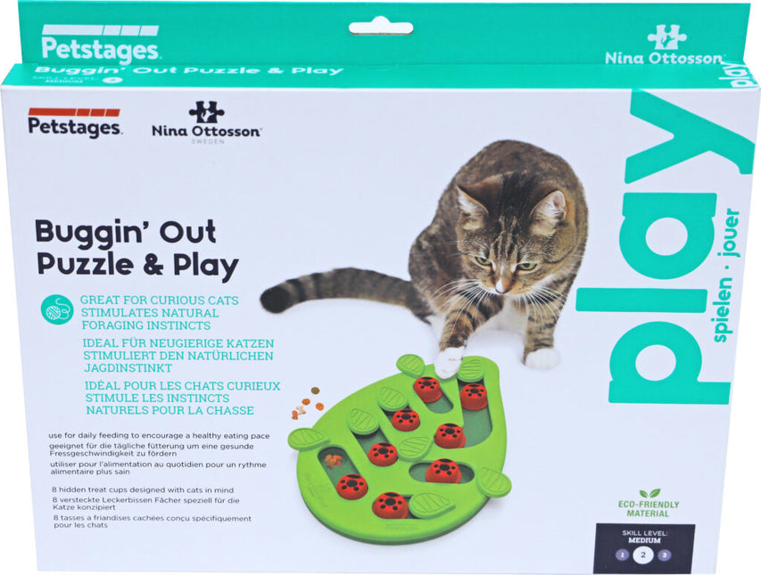 AnimalstoreXL Nina Ottosson Kattenspel Puzzle & Play Buggin Out