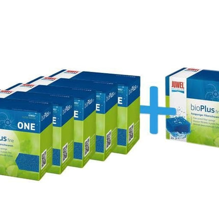 AnimalstoreXL BioPlus Fine One filtersponge 5+1 gratis