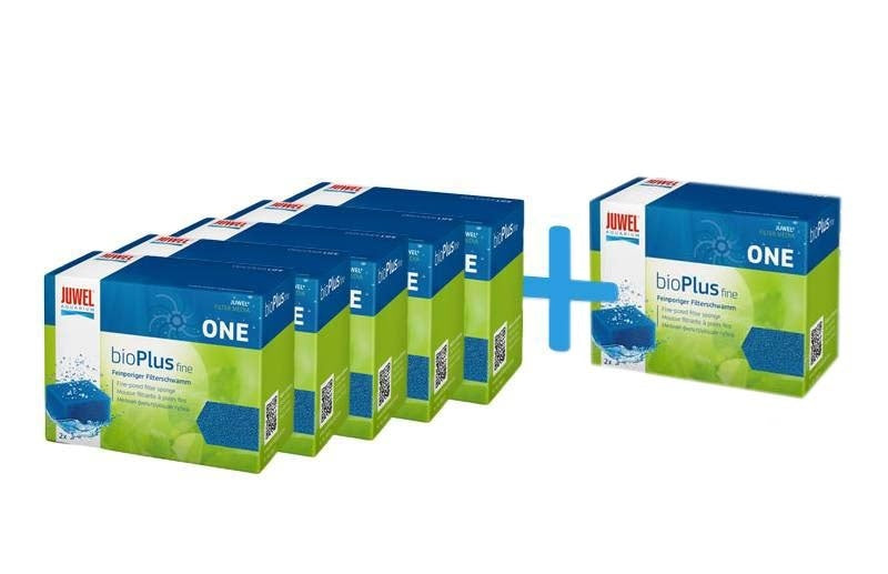 AnimalstoreXL BioPlus Fine One filtersponge 5+1 gratis