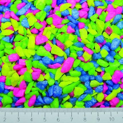 AnimalstoreXL Superfish aquariumgrind neon mix 1 kg