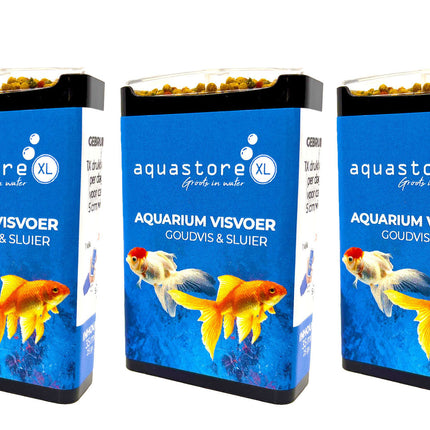 AnimalstoreXL Goudvis & Sluier Korrel Dispenser 3x