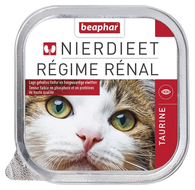 AnimalstoreXL Nierdieet Kat - Taurine 100g x7 Voordeelbundel