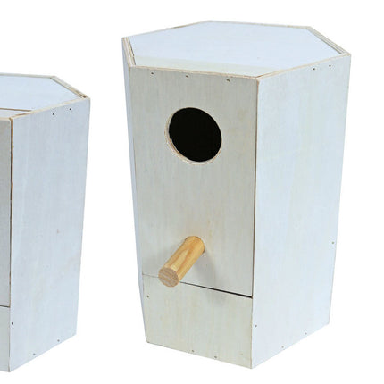 AnimalstoreXL Broedblok zeskant voor Bourkes Parkieten