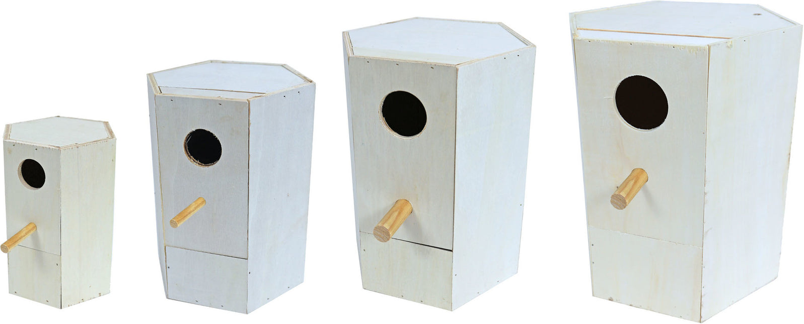 AnimalstoreXL Broedblok zeskant voor Bourkes Parkieten