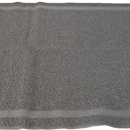 AnimalstoreXL Uitloopmat Kattenbak 90x60 cm Grijs