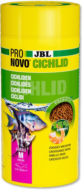 AnimalstoreXL Pronovo Cichlid Grano M 1000ml