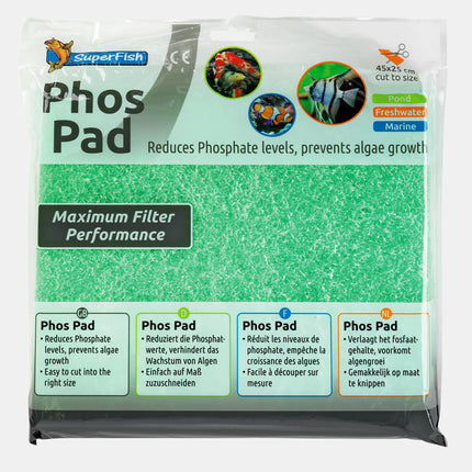 AnimalstoreXL Filtermat Phos Pad 45 x 25 cm