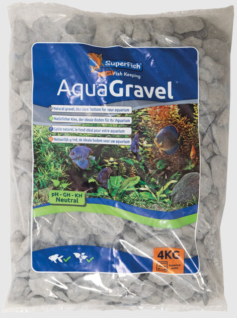 AnimalstoreXL Aqua Pebble Zwart 30-50mm 4kg