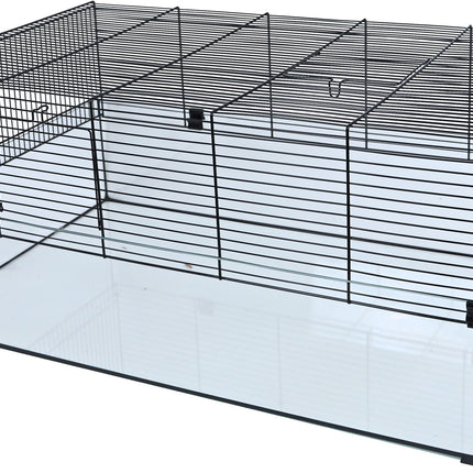 AnimalstoreXL Interzoo Hamsterverblijf Hamsterscape 78 glas/metaal