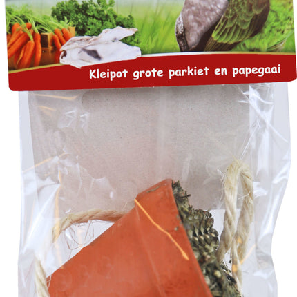 AnimalstoreXL Pot voor Grasparkiet en Papegaai 260g