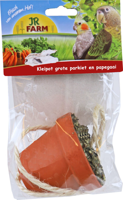 AnimalstoreXL Pot voor Grasparkiet en Papegaai 260g