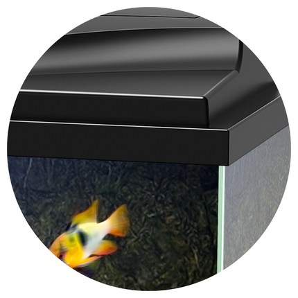 AnimalstoreXL Aquarium aqua 60 LED CF80 zwart