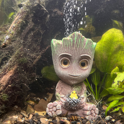 AnimalstoreXL Baby Boom Monster Ornament Met Luchtsteen