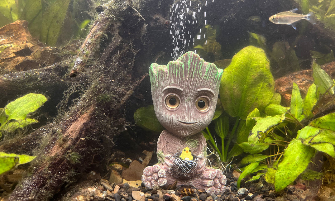 AnimalstoreXL Baby Boom Monster Ornament Met Luchtsteen