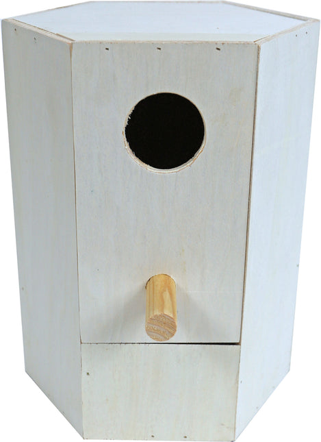 AnimalstoreXL Broedblok zeskant voor Bourkes Parkieten