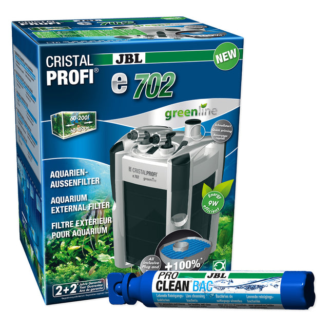 AnimalstoreXL CristalProfi e702 Greenline + JBL ProClean Bac