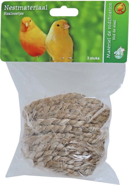 AnimalstoreXL Touwnest Sisal 3 stuks