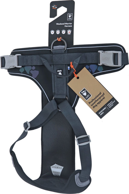 AnimalstoreXL Hurtta - Harness Weekend Warrior Zwart