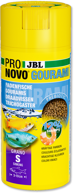 AnimalstoreXL Pronovo Gourami Grano S 250ml Click