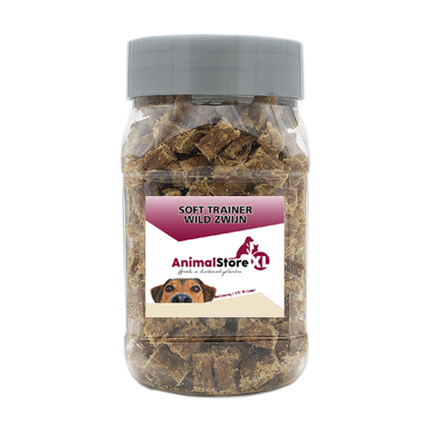 AnimalstoreXL Soft trainer wild zwijn 150g
